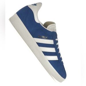 adidas Gazelle Blue Cloud white, Metallic Sneakers M 9 and W 10 - BNIB